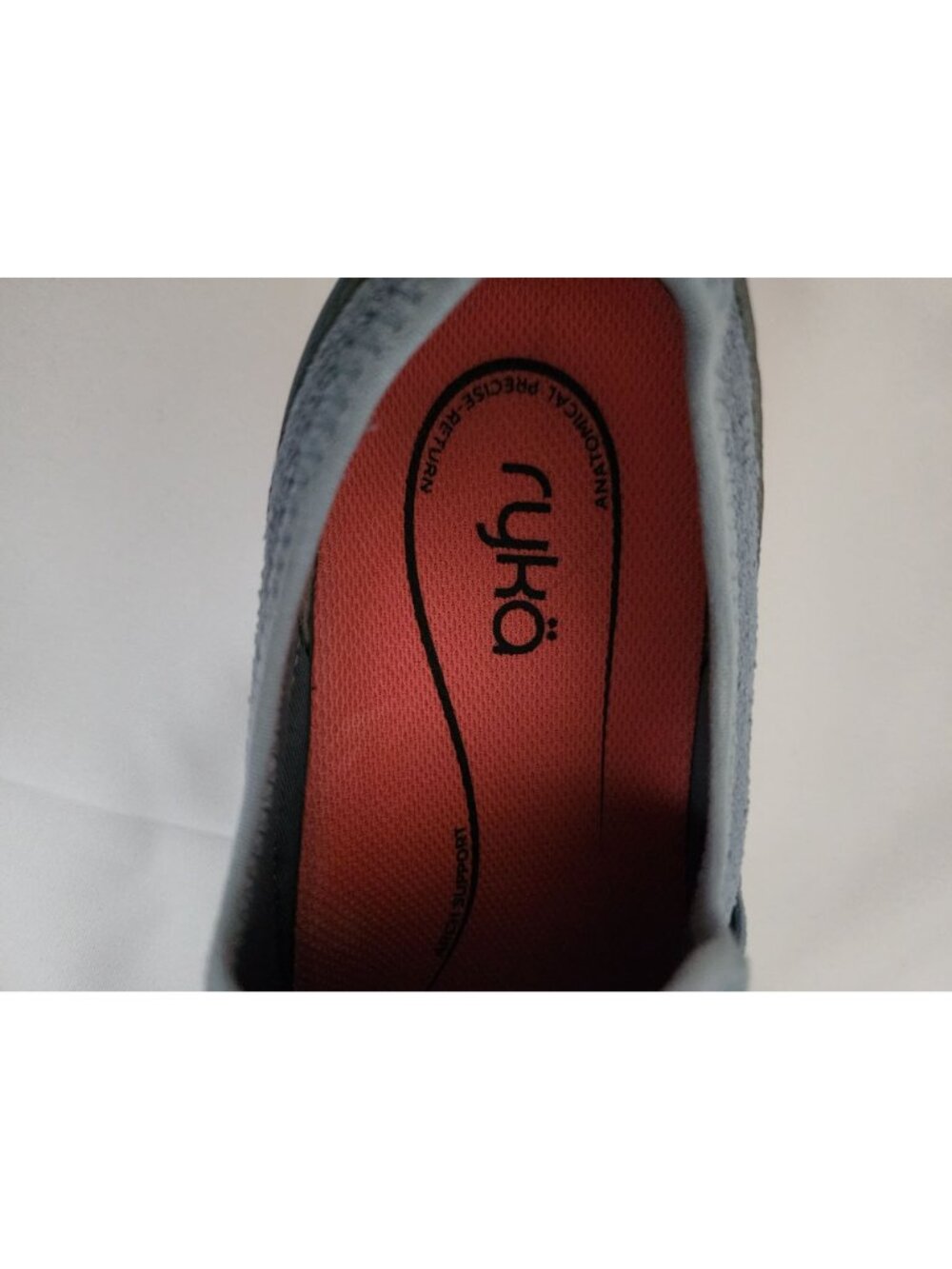 Ryka Women's Citadel Blue Easy Going Slip-On Sneaker Walking Trainers Size 10W - Picture 16 of 16